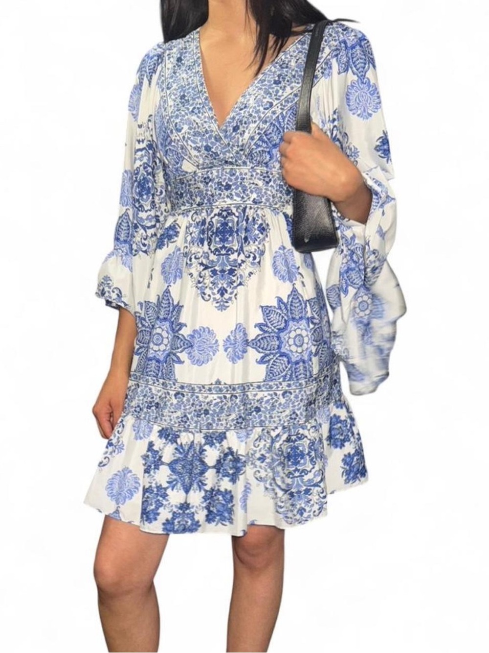 Betsey Johnson boho floral dress.